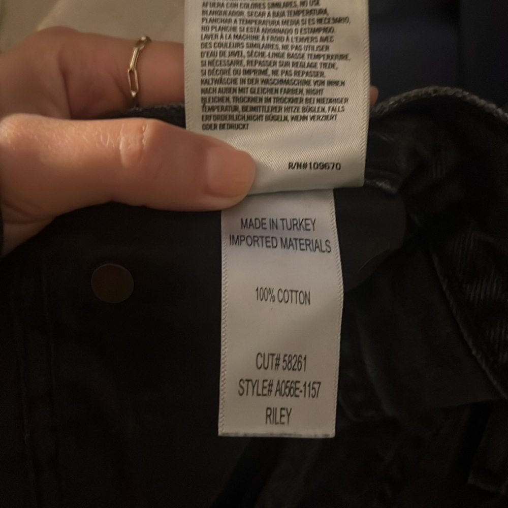 Agolde Riley crop denim - Picture 7 of 7